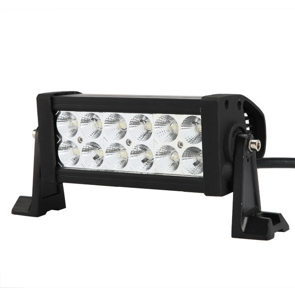 LED bar - 36W - 20cm - 4x4 offroad - 12 LED Spot - WIT 6000K LED bar - 36W - 20cm - 4x4 offroad - 12 LED Spot - WIT 6000K